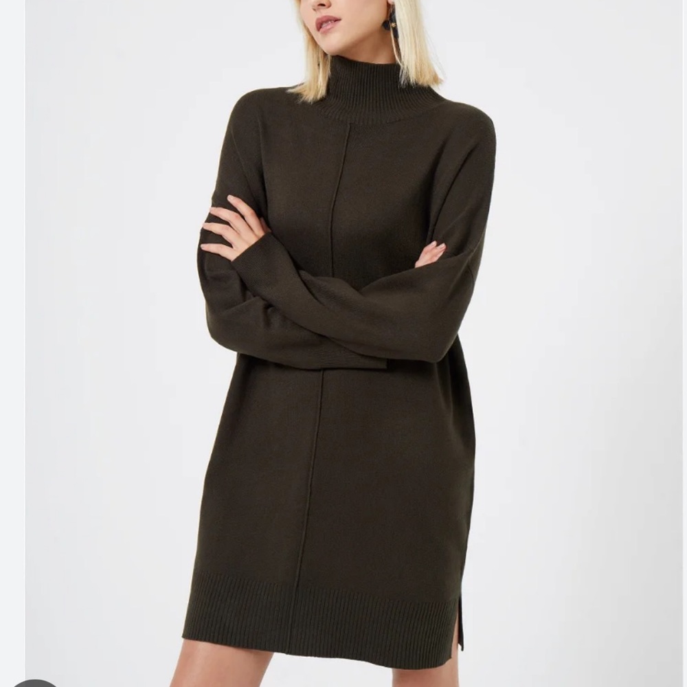 French Connection Babysoft High Neck Dress
